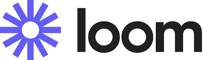 loom logo, black text near a purple asterisk icon